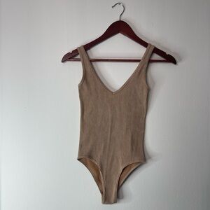 Aura Medium Tan Body Suit | Size: XXS/XS